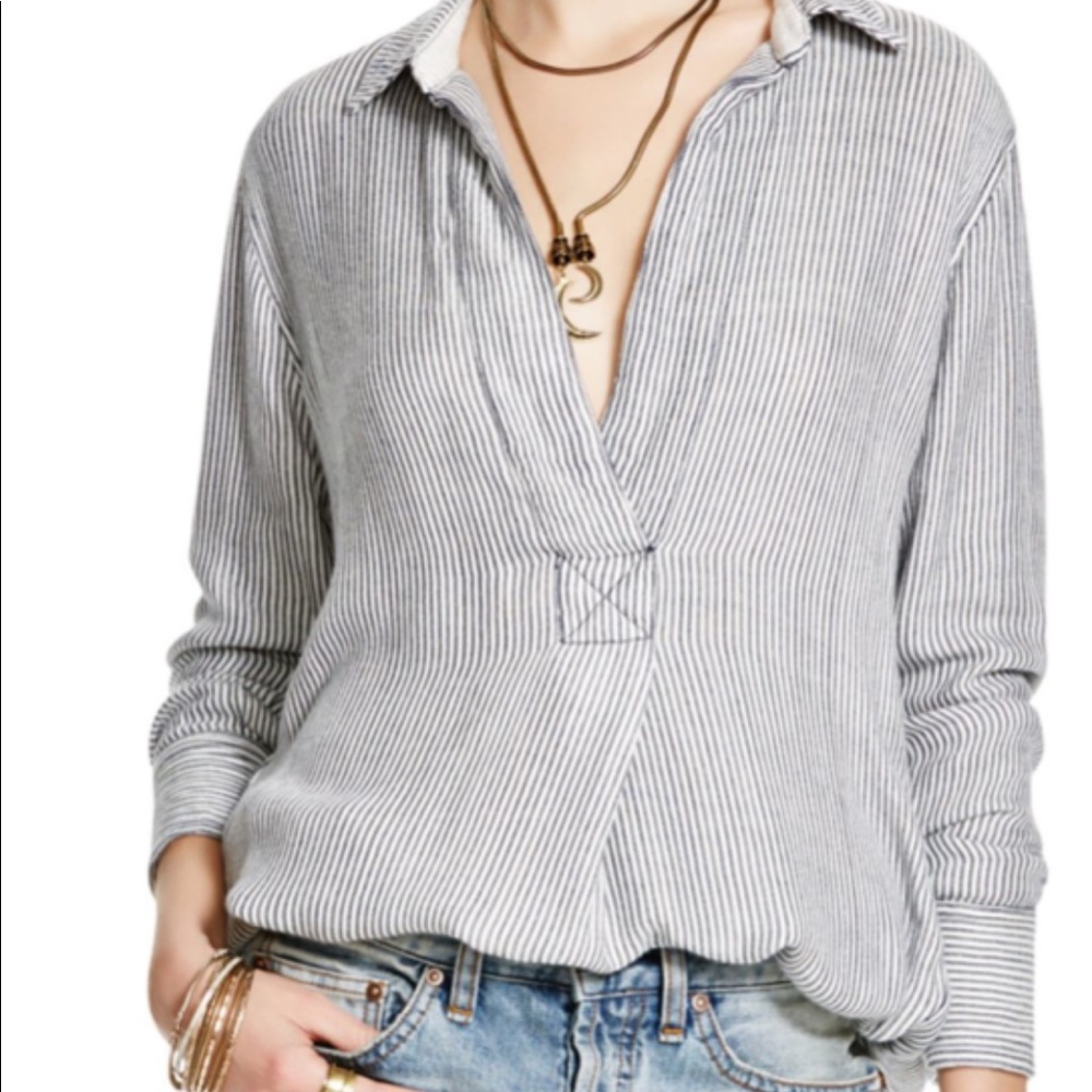 Free people oxford shirt never worn